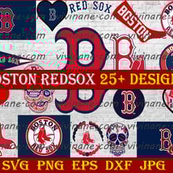 bundle 20 files boston red sox baseball team svg, boston red sox svg, mlb team svg, mlb svg, png, dxf, eps, jpg,