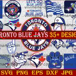 bundle 21 files toronto blue jays baseball team svg, toronto blue jays svg, mlb team svg, mlb svg, png, dxf, eps, jpg,