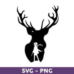 deer harry potter svg, harry potter svg, deer harry potter silhouette svg, png digital file - download file