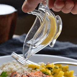manual transparent lemon slice squeezer