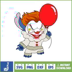 halloween svg, png, stitch horror and lilo svg, sublimation design, download, svg files for cricut (11)