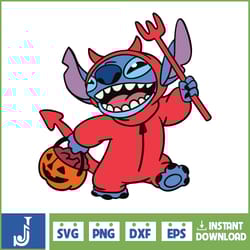 halloween svg, png, stitch horror and lilo svg, sublimation design, download, svg files for cricut (13)