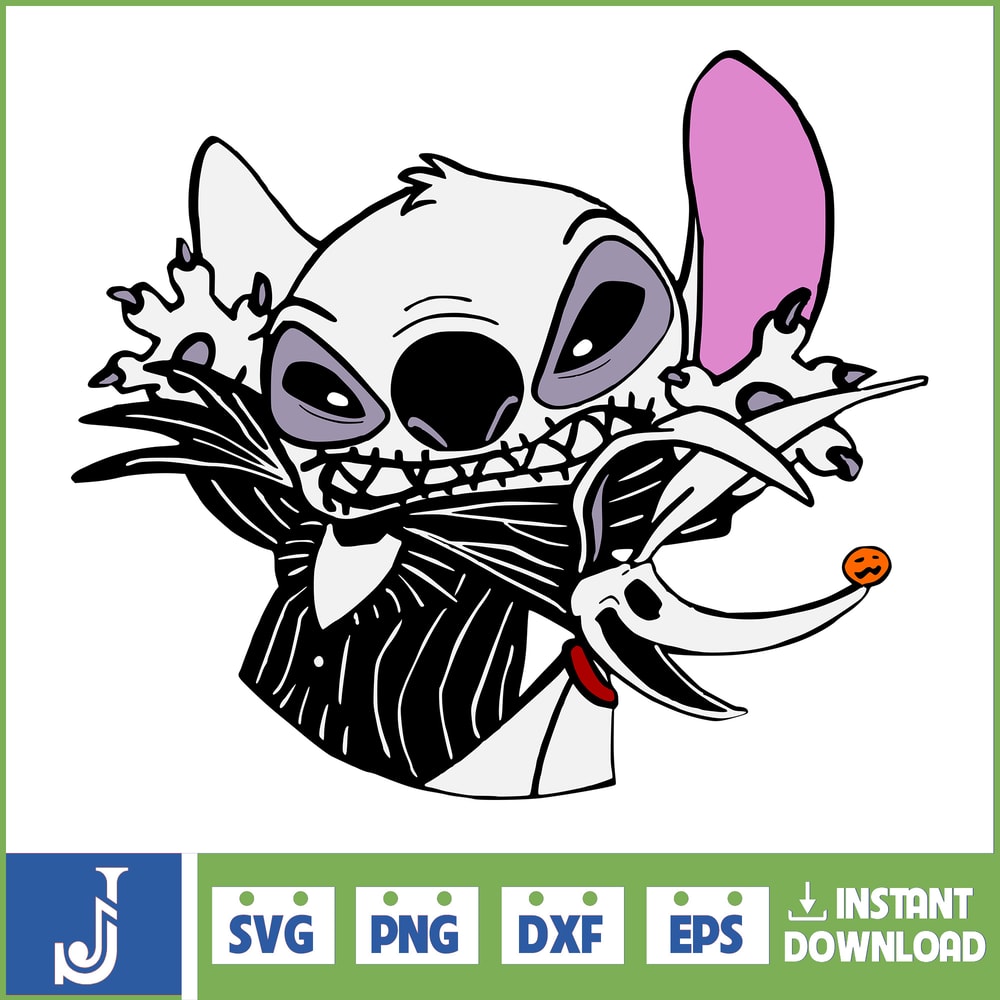 Halloween Svg, Png, Stitch Horror and Lilo svg, Sublimation Design, Download, Svg files for cricut (22).jpg