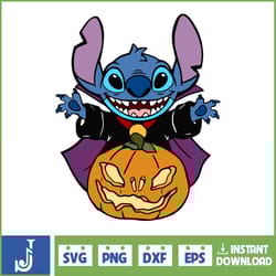 halloween svg, png, stitch horror and lilo svg, sublimation design, download, svg files for cricut (25)