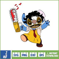 halloween svg, png, stitch horror and lilo svg, sublimation design, download, svg files for cricut (8)