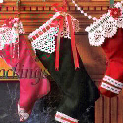 christmas stockings vintage crochet pattern 262 pdf