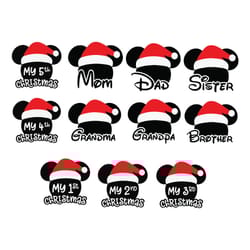 mickey bundle christmas svg, merry christmas svg, mickey svg, mickey xmas svg, disney mickey file cut digital download