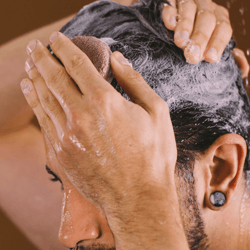 hair regrowth polygonum hair-darkening shampoo bar