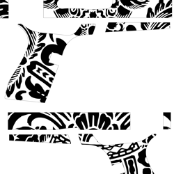 g 43 hand gun ai, vector, svg engraving, digital file black white vector outline or line art file fo