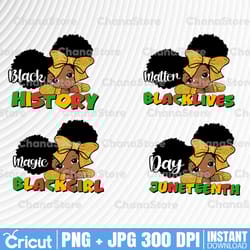 bundle juneteenth png, little miss juneteenth celebrating 1865 png, juneteenth free ish since 1865 black girl melanin