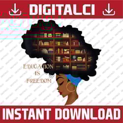 africa education is freedom library book black history month black history, black power, black woman, since 1865 png sub