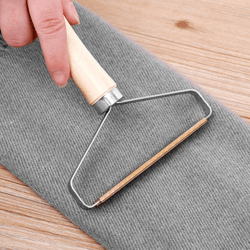 eco-savvy lint and pilling remover - easy, natural, and wardrobe-friendly solution