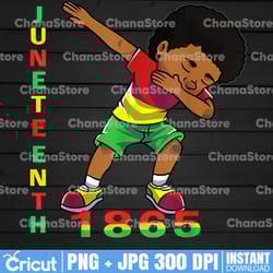 celebrate juneteenth png, melanin black boy dabbing, june 19th 1865, afro african american png, black freedom day 2022