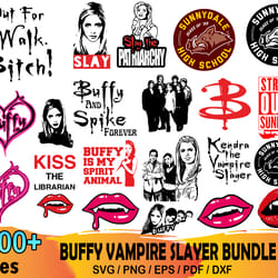 1000 buffy vampire slayer bundle svg, sunnydale svg, buffy svg