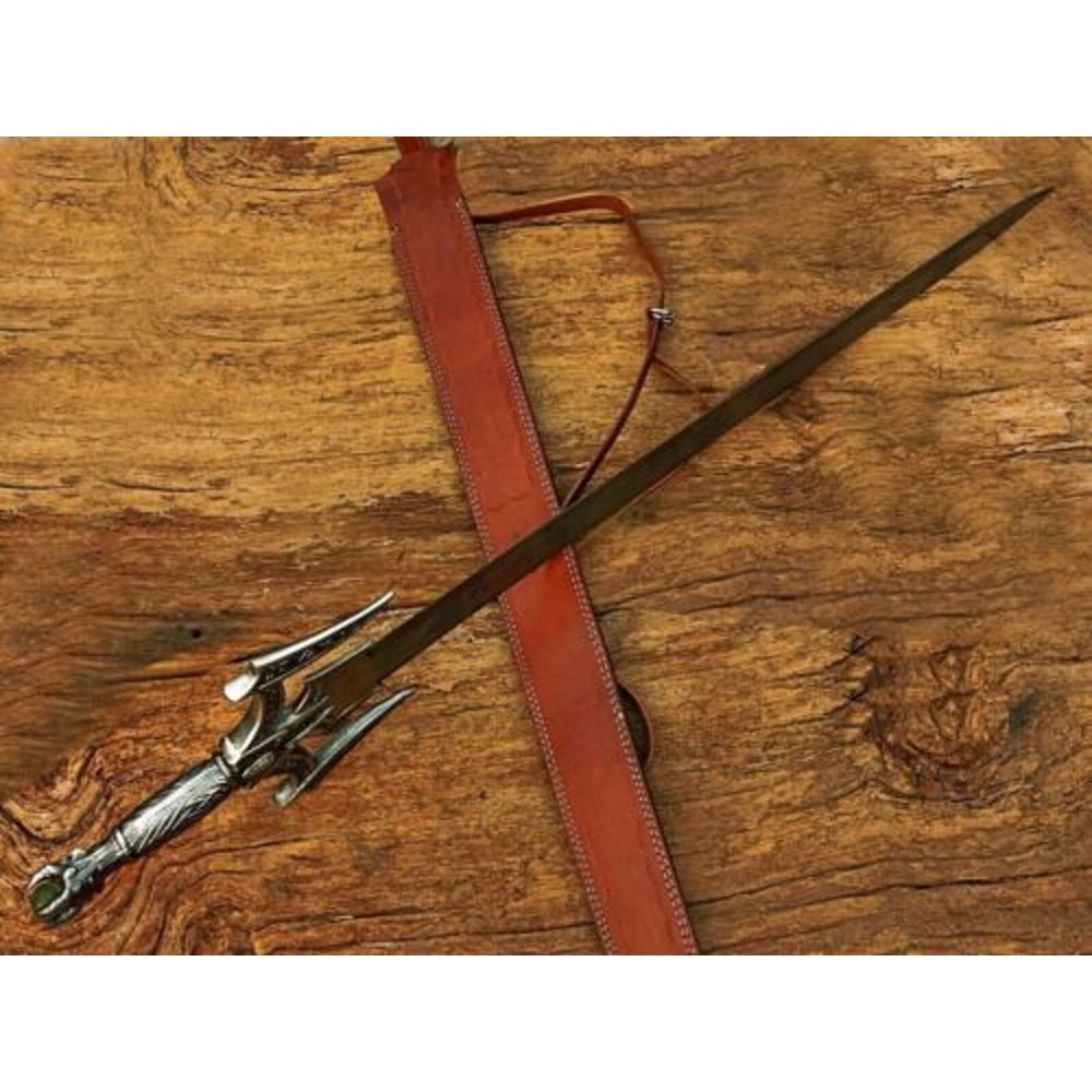 Capture-Mom's-Imagination-Handmade-Damascus-Steel-Barbarian-Light-Sword-w-Jewel-Handle-&-Leather-Sheath-Ideal-Mother's-Day-Gift (3).jpg