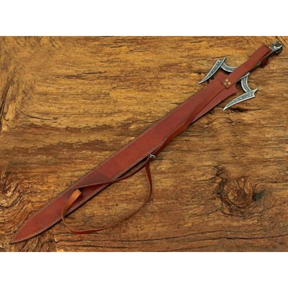 Capture-Mom's-Imagination-Handmade-Damascus-Steel-Barbarian-Light-Sword-w-Jewel-Handle-&-Leather-Sheath-Ideal-Mother's-Day-Gift (5).jpg