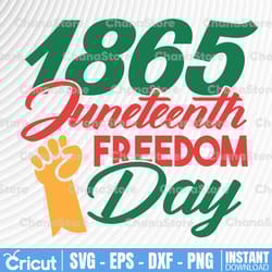 juneteenth 1865 svg, juneteenth svg, freedom independence day, free-ish juneteenth svg, breaking every chain since