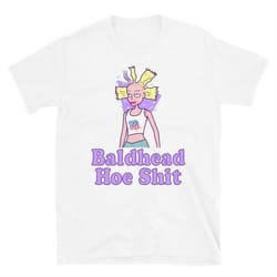 baldhead hoe shit short-sleeve unisex t-shirt
