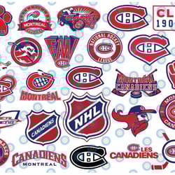 25 files montreal canadiens bundle svg, canadiens svg, nhl svg, nhl svg, hockey cricut, download cut file, clipart c