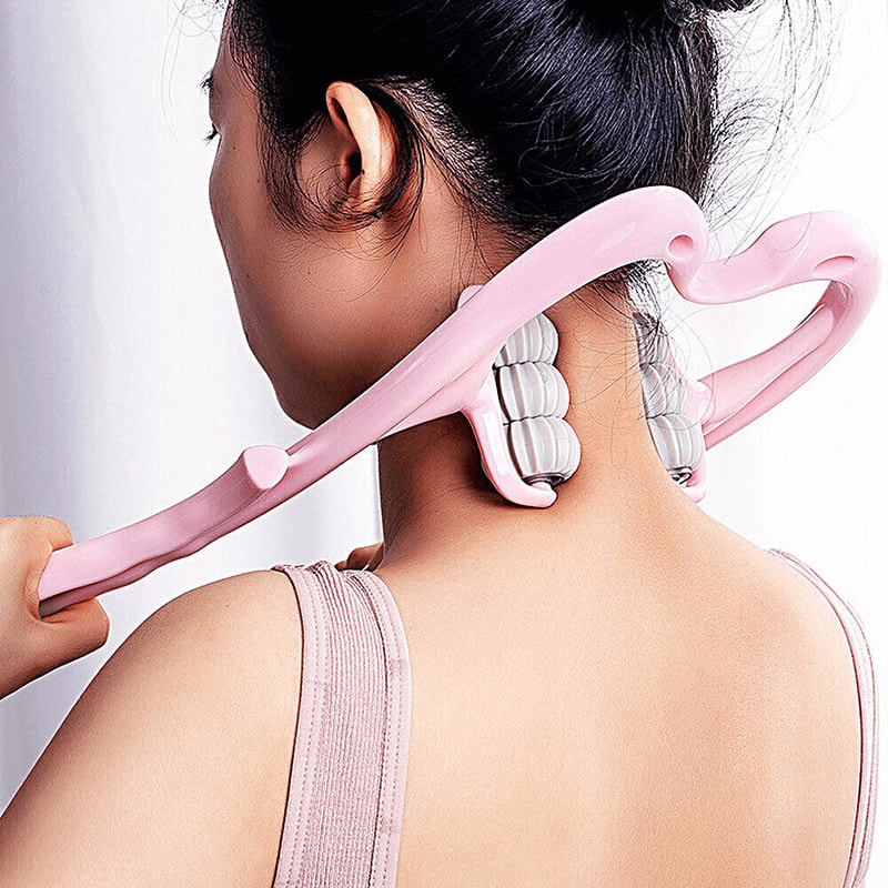 NeckBud Massage Roller Ultimate Relief for Neck Back Shoulder Pain