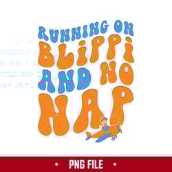 running on blippi and no nap png, blippi png, cartoon png digital file