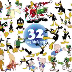 looney tunes daffy duck svg, daffy duck cartoon svg, daffy duck svg png