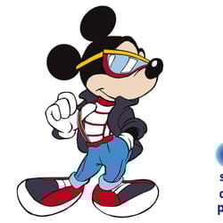 disney mickey mouse hip hop svg, mickey mouse classic svg