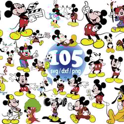 disney mickey mouse svg bundle, mickey mouse clubhouse svg, mickey png