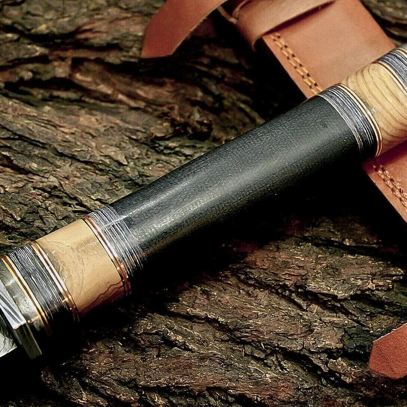 Custom handmade hand forged damascus steel katana warrior sword near me in idaho.jpg