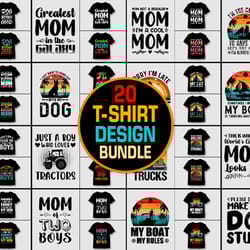 trendy t-shirt design bundle