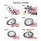 Durable Weed Trimmer Head | Easy To Clean And Maintain Steel Wire Weed Brush 5