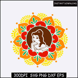 full wrap coffee cold cup svg, cute princess svg