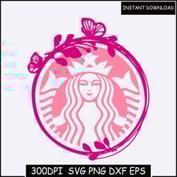 floral starbucks cup svg, floral svg, starbuck cup svg, diy venti for cricut 24oz venti cold cup, digital download