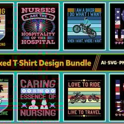 mixed t-shirt design bundle