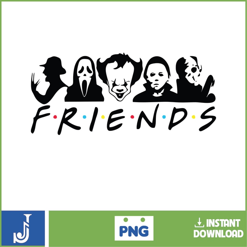 Horror Characters Png, Horror Squad Png, Horror Friends Png, Halloween Horror Png, Halloween PNG, Horror Squad, Friends Horror Characters (10).jpg