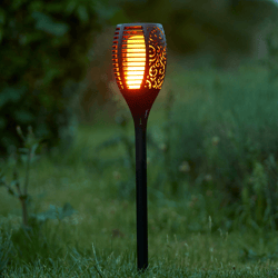 waterproof energy-efficient flickering solar flame lights