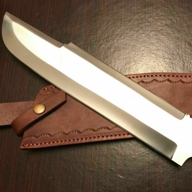Predator Movie Bowie Knife Full Tang Hunting Knife Camping.jpg