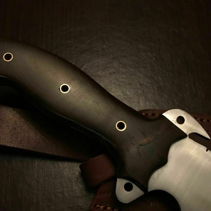 Predator Movie Bowie Knife Full Tang Hunting Knife for sale.jpg