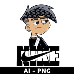 danny phantom nike png, danny phantom png, nike logo png, fashion brands logo png, ai digital file - digital file