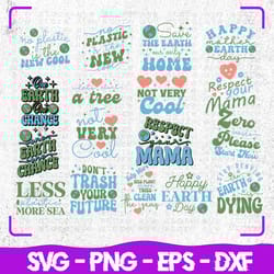 retro earth day svg bundle, earth day bundle svg, cricut, svg files, svg, digital files svg, silhouette, file for cricut