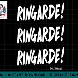 emily in paris ringarde! ringarde! ringarde! png, digital download, instant download,mtv, mtv logo, mtv png