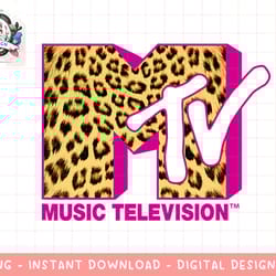 mtv logo leopard print graphic png, digital download, instant download,mtv, mtv logo, mtv png