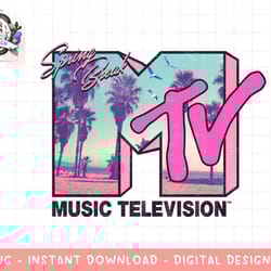mtv logo spring break beach-side png, digital download, instant download,mtv, mtv logo, mtv png