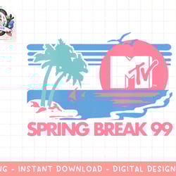 womens mtv pastel colors beach spring break logo png, digital download, instant download,mtv, mtv logo, mtv png