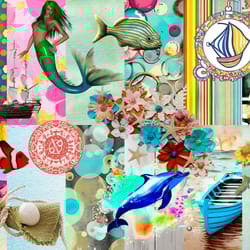 beach digital scrapbooking kit