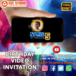 sonic the hedgehog birthday video invitation, with free sonic invitation card, kids birthday invitation video