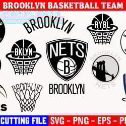 brooklyn nets basketball team, brooklyn-nets svg, nba teams svg, nba svg, png, bundle, basketball team