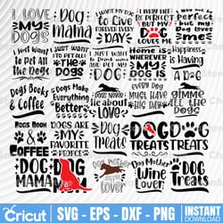 dog mom svg bundle / cut files / clip art / sublimation / dog mom svg / funny dog quotes