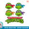 Teenage Mutant Ninja Turtles 16-Bit Turtle Heads T-Shirt copy.jpg