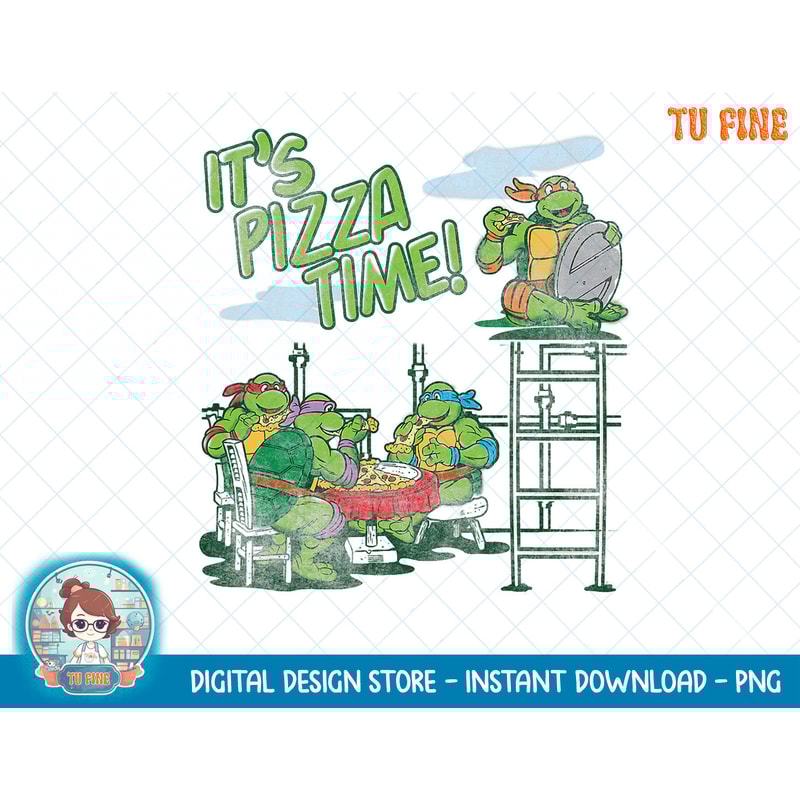 Teenage Mutant Ninja Turtles It's Pizza Time T-Shirt copy.jpg